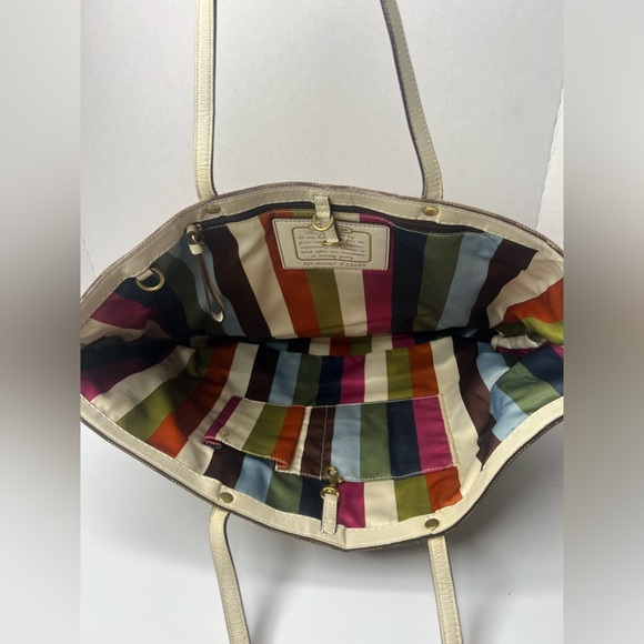 Coach Brown Signature Canvas Shoulder/ Tote Bag | PRELOVED!!!🤎🤎 - Picture 12 of 16